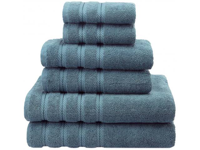 Free 6 PieceLuxury Bathroom Turkish Towel Set!