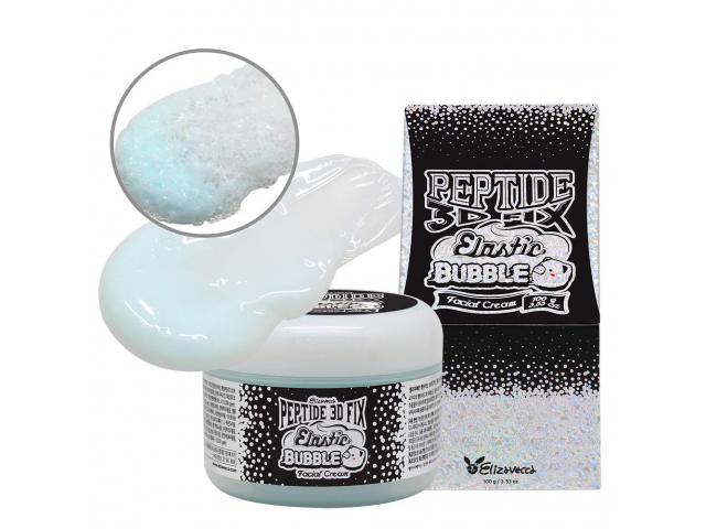 Free Elizavecca Peptide 3D Fix Elastic Bubble Cream!