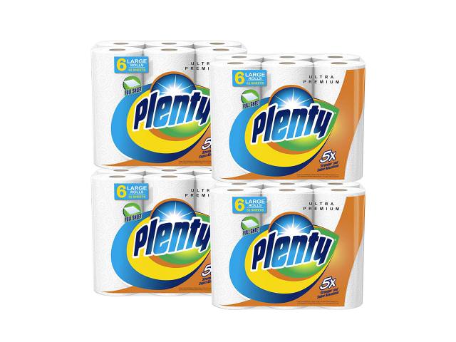 Free Plenty Ultra Premium Paper Towels Pack!