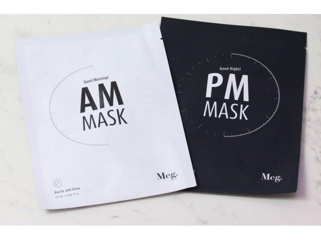 Free AM PM Mask Set By Meg Cosmetics!