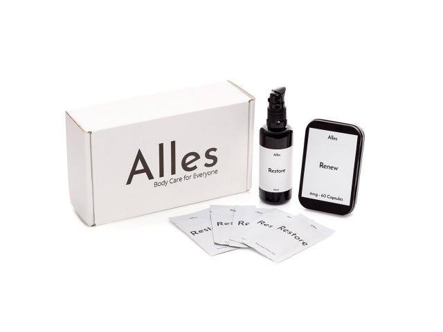 Free Alles Restore Skincare Pack!