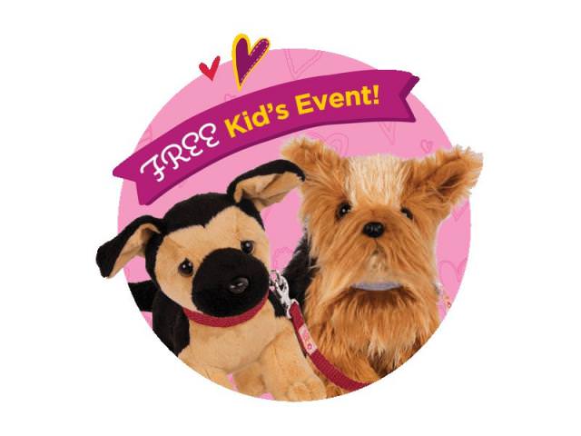 Free 6” Plush Dog!