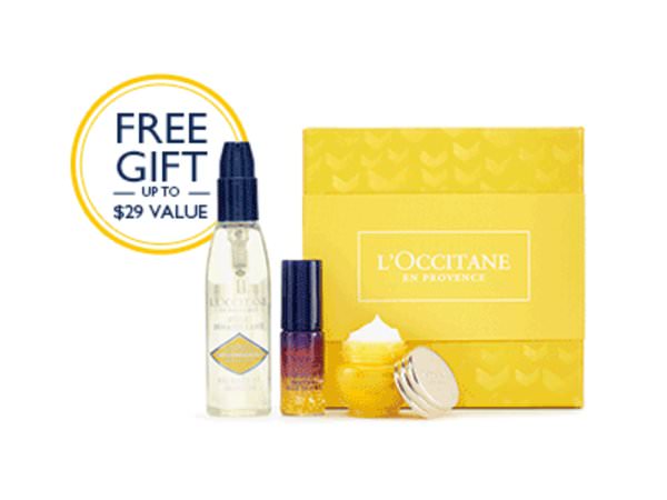 Free L’Occitane Gift Box!