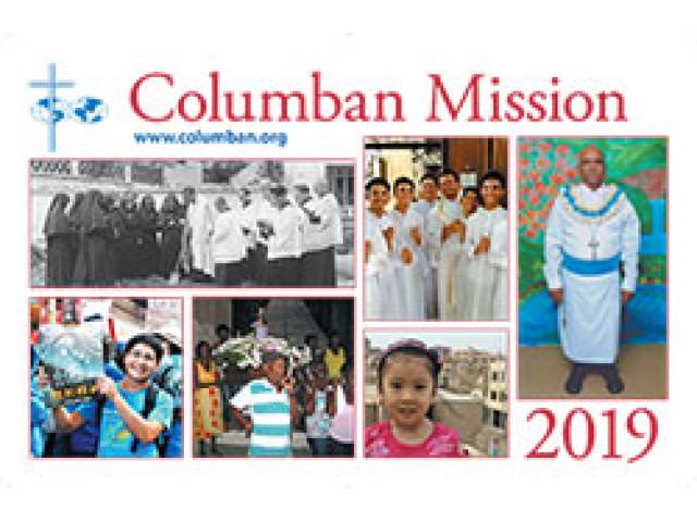 Free Columban Mission Calendar!