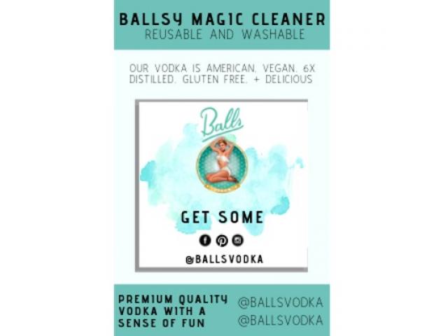 Free Ballsy Magic Cleaner!