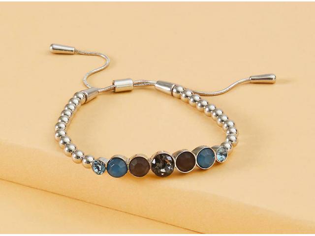 Free Stretch Stone Adjustable Slider Bracelet!