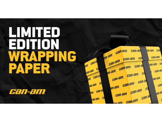 Free Can-Am Wrapping Paper!