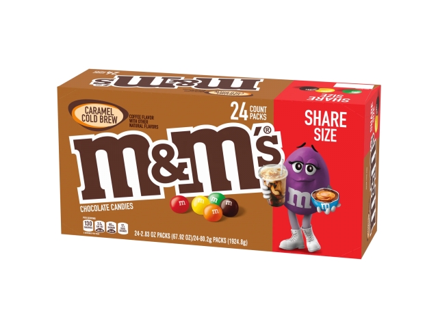 Free M&M’s Box Of Caramel Cold Brew