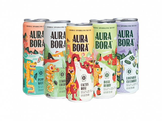 Free Aura Bora Herbal Sparkling Water