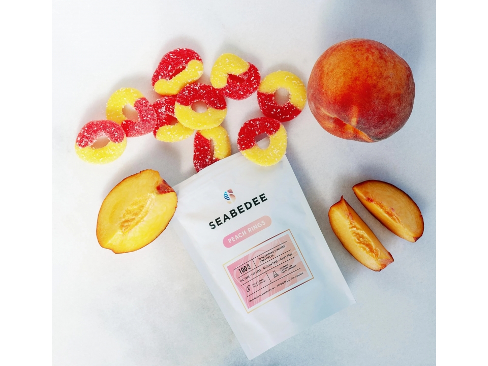 Free Peach Rings Sour Candies