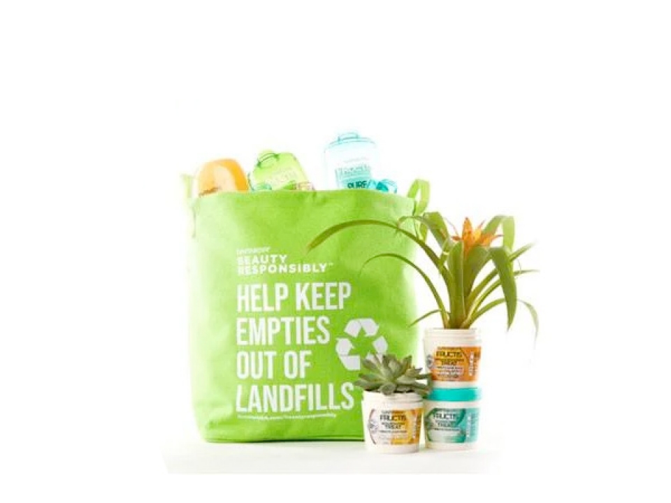 Free Recycle Bin From Garnier