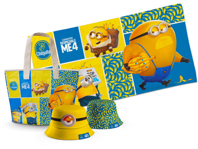 Free Minions DM4 Beach Set By Chiquita