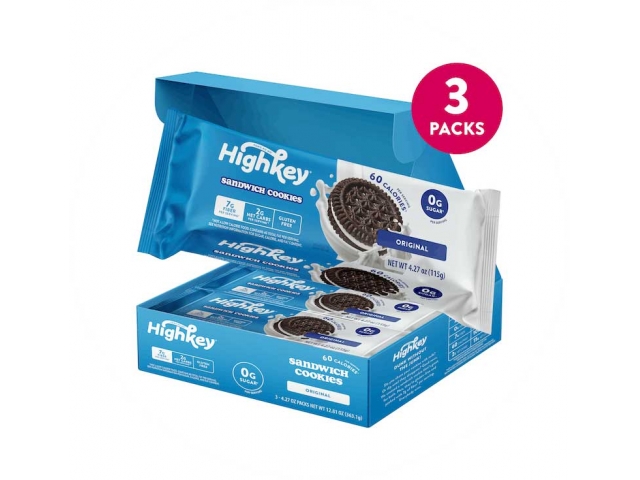 Free HighKey Sandwich Cookies Pack