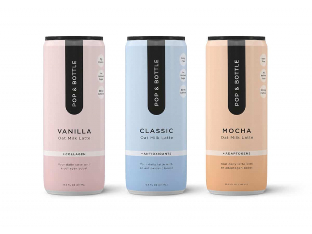 Free Plant-Based Latte From Pop & Bottle