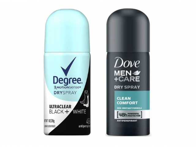 Free Unilever Dry Spray Deodorant