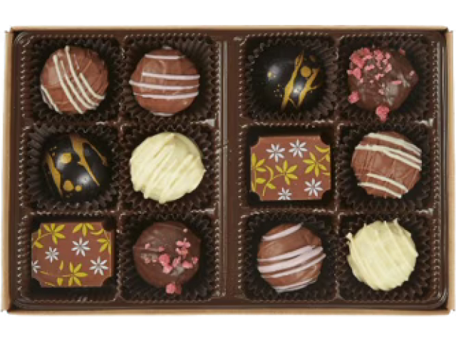 Free 12-Piece Box of Chocolate Truffles