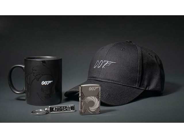 Free Zippo James Bond Collectible Lighter