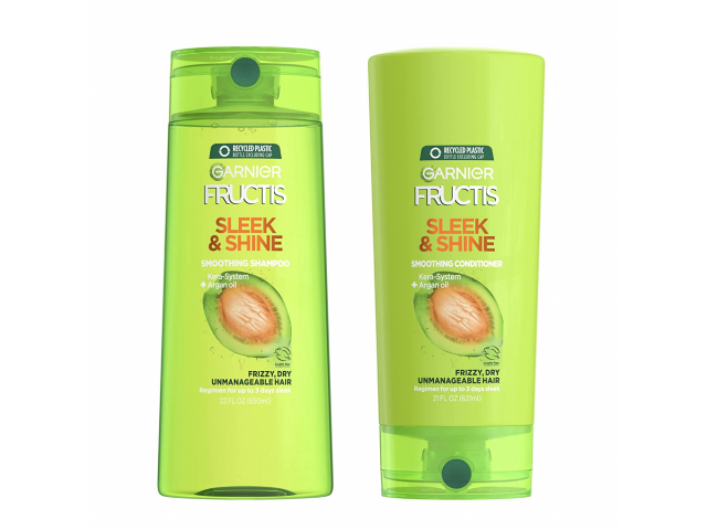 Free Garnier Sleek And Shine Shampoo+Conditioner
