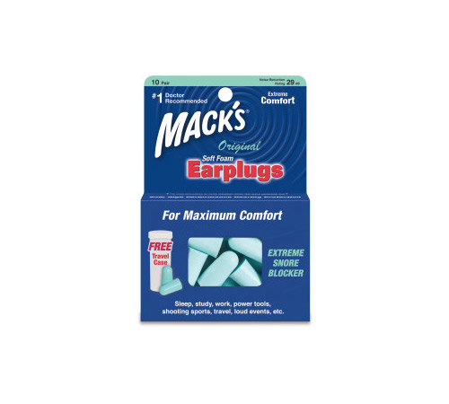Free Ear Plugs From Mack’s!
