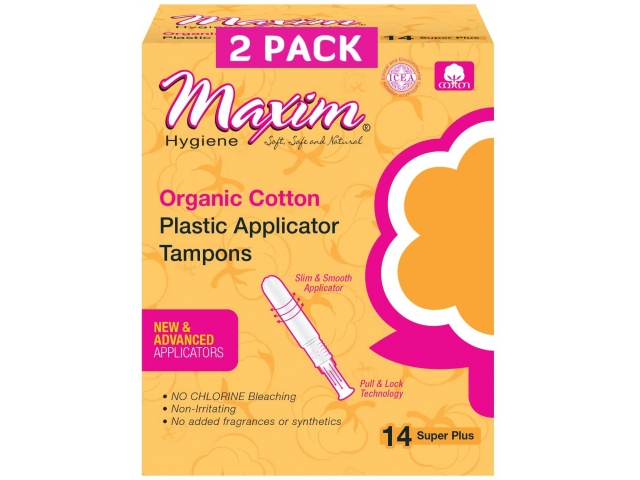 Free Maxim Organic Cotton Tampons