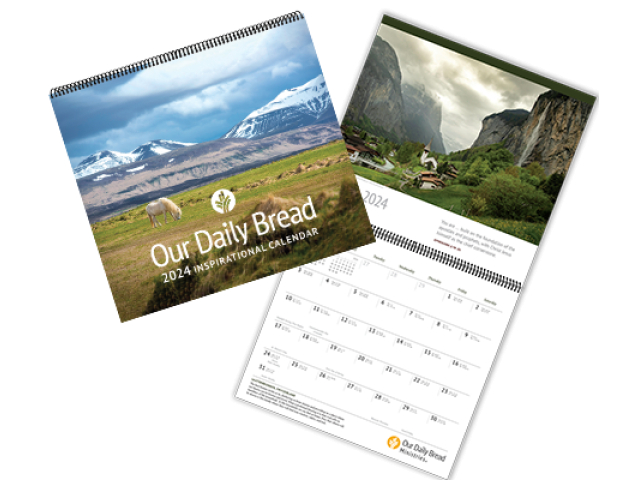 Free 2024 Calendar From Our Daily Bread!