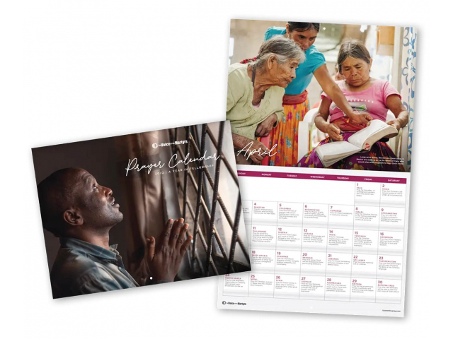 Free 2022 Calendar By The Voice Of The Martyrs