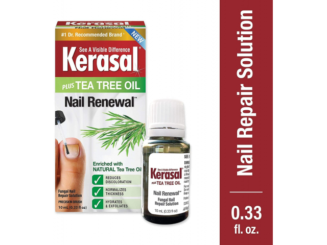 Free Kerasal Nail Renewal + Tea Tree Oil