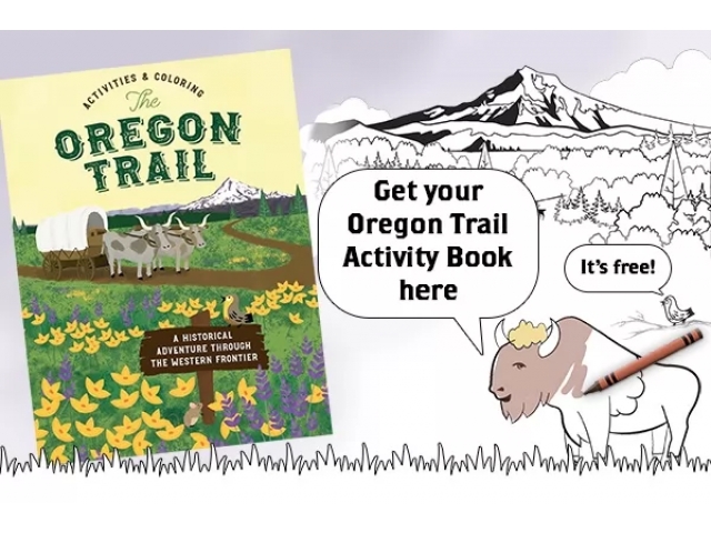 Free Oregon Trail Activity & Coloring Book