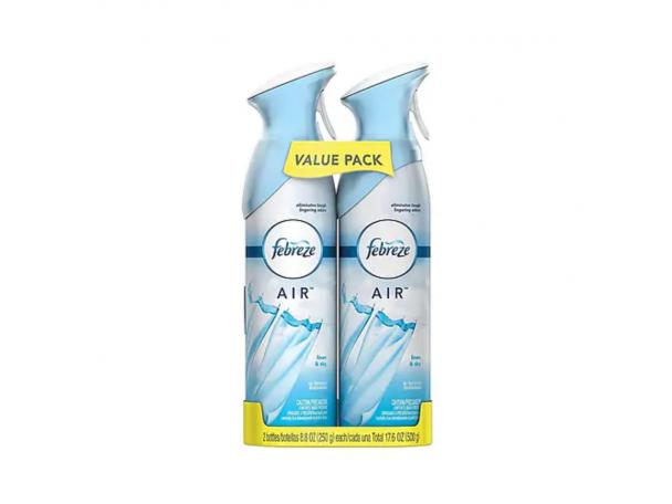Free Febreze AIR Handheld Aerosols, 2 Pack By Staples!