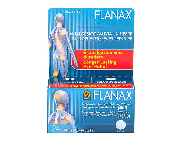 Free Flanax Pain Reliever Tablets
