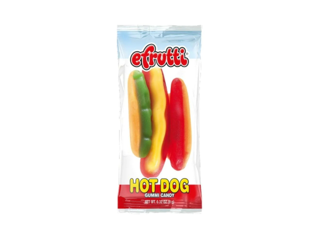 Free Efrutti Gummi Hot Dog Candy
