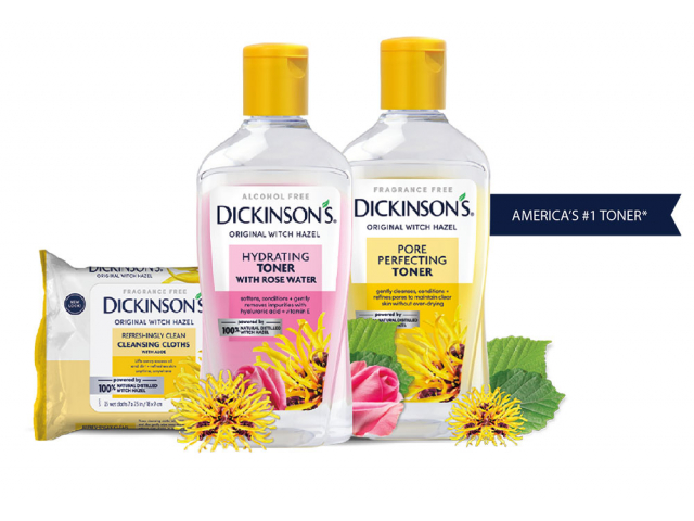 Free Dickinson’s Witch Hazel Skincare Samples