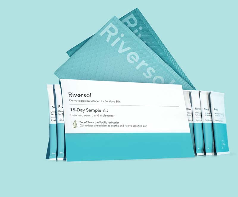 Free Riversol Sensitive Skin Care Sample Kit