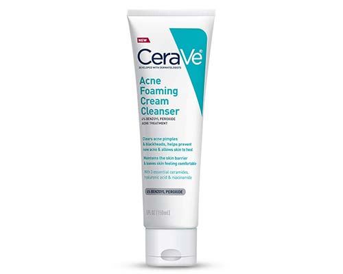 Free CeraVe Acne Foaming Cream Cleanser