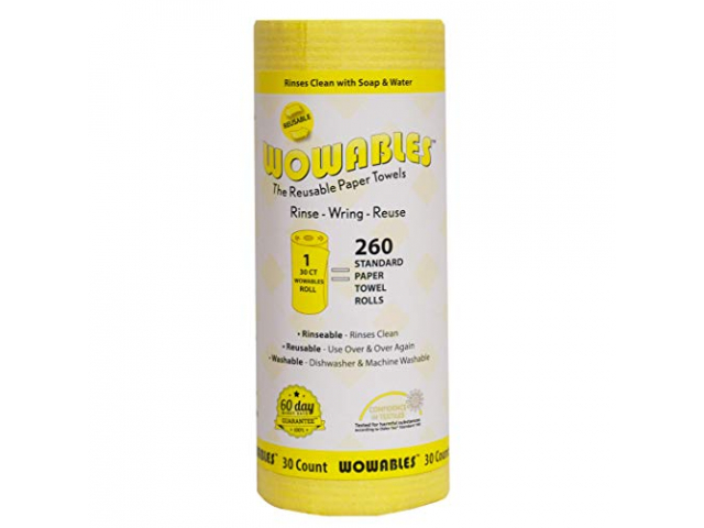 Free Biodegradable Paper Towels By Wowables!
