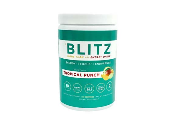Free Blitz Tropical Punch Energy Drink