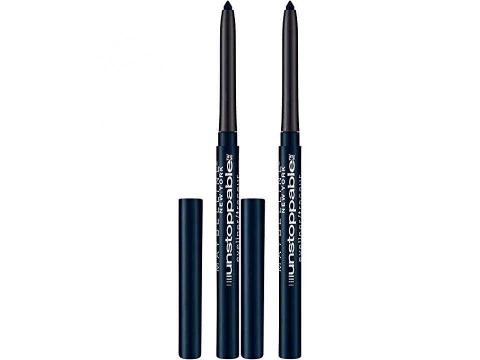 Free Unstoppable Onyx Eyeliner (Pack Of 2) By Maybelline