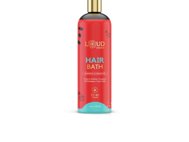 Free Loud Poppy Hair Bath