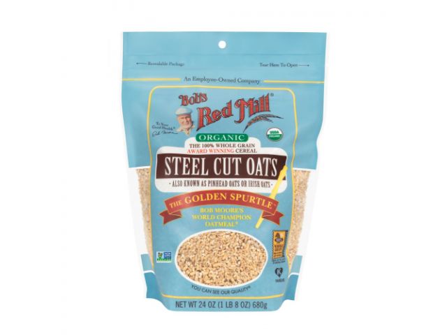Free Organic Steel Cut Oats From Bob’s Red Mill