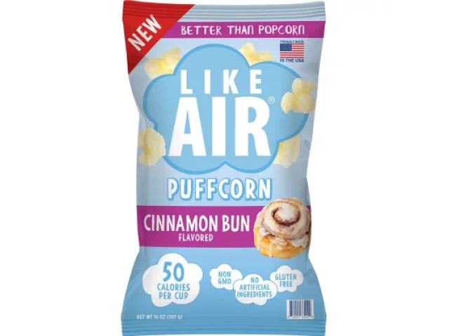 Free Like Air Cinnamon Bun Puffcorn