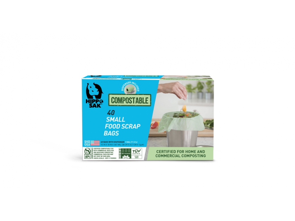Free Hippo Sak Compostable Small Food Scrap Bags