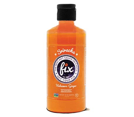 Free Habanero Ginger Sriracha By Fix Hot Sauce