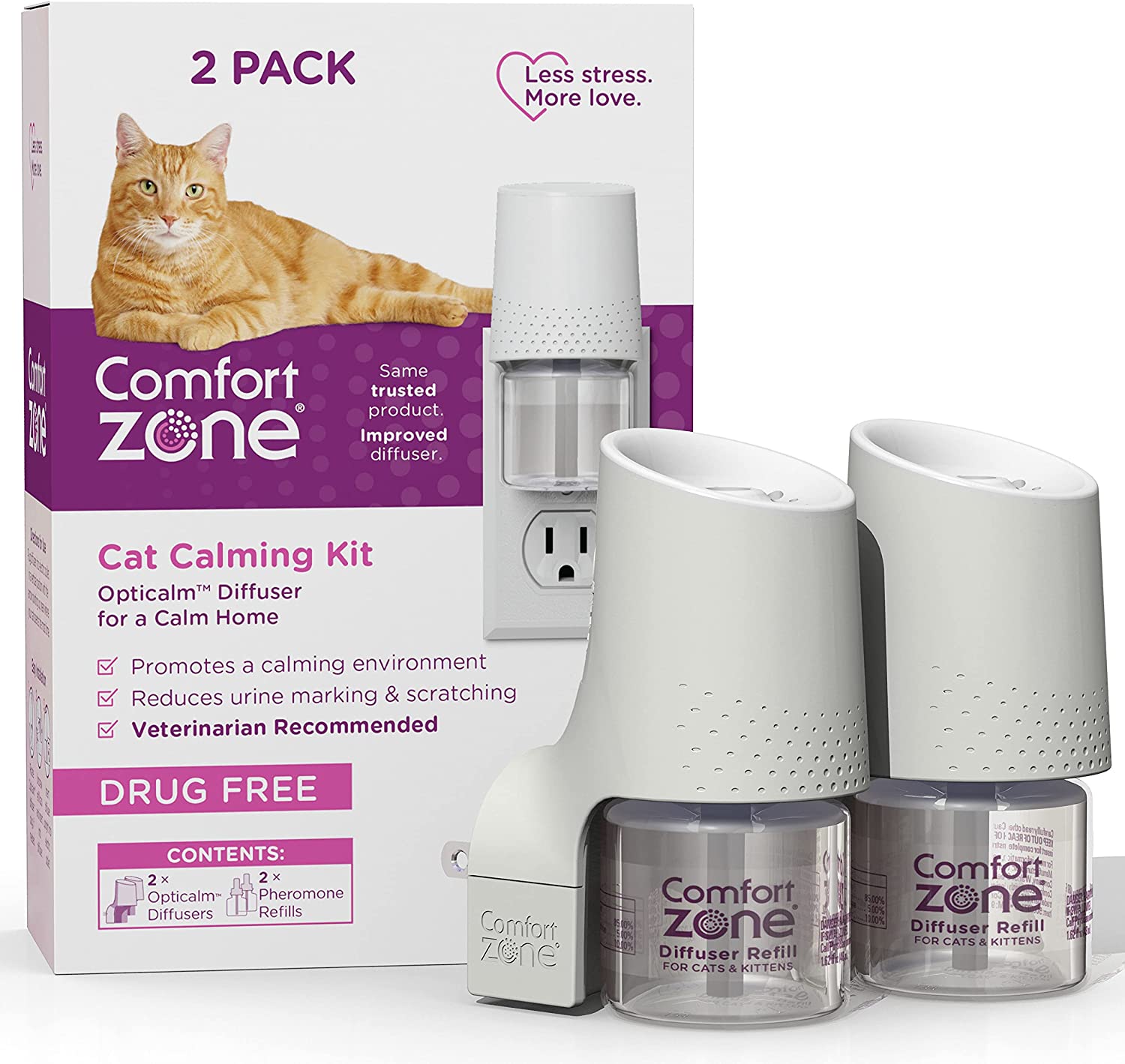Free Opticalm Cat-Calming Diffuser