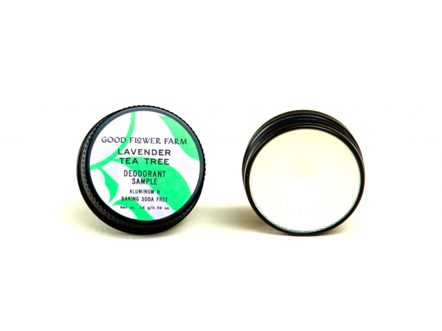 Free Nearly Good Flower Farm Natural Deodorant Sample