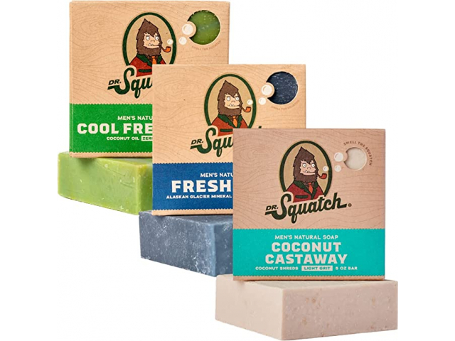 Free Pack Of Dr. Squatch All Natural Bar Soap