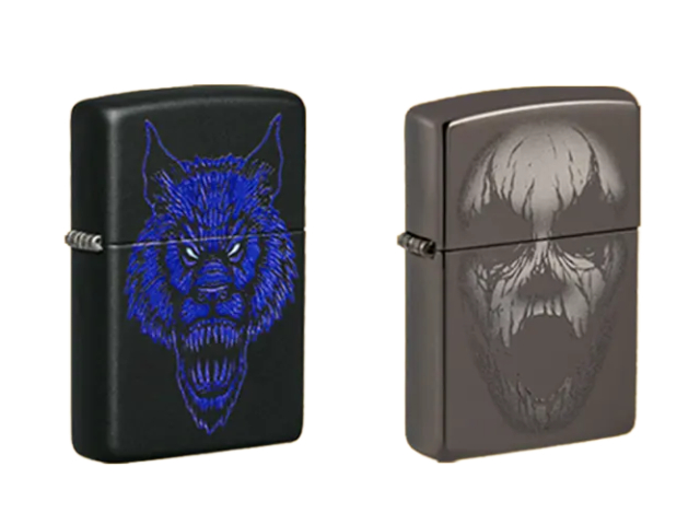 Free Zippo Werewolf Design Lighter!