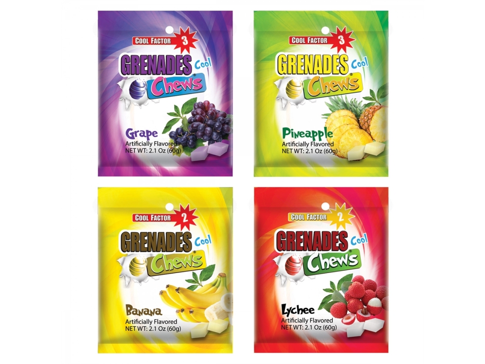 Free Grenades Gum Samples