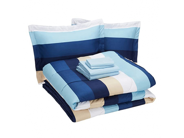 Free 7-Piece Bed-in-a-Bag By Amazon Basics!