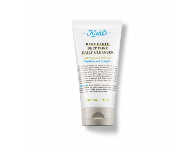 Free Kiehl’s Rare Earth Deep Pore Daily Cleanser