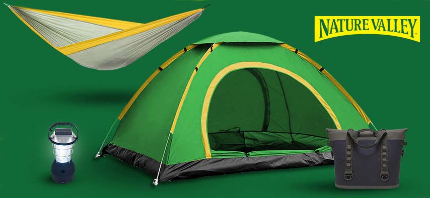 Free Tent/Cooler/Hammock From Nature Valley